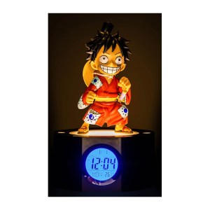 ONE PIECE LUFFY LAMPADA SVEGLIA FOTO